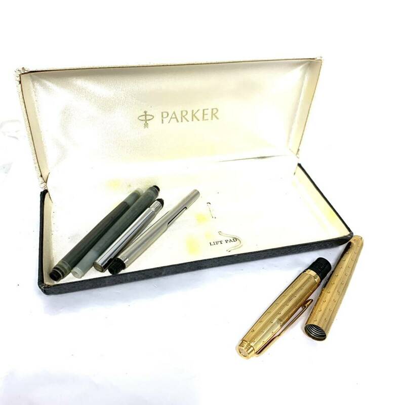 ジャンク インク未確認 文房具 PARKER パーカー 現状品 カ4