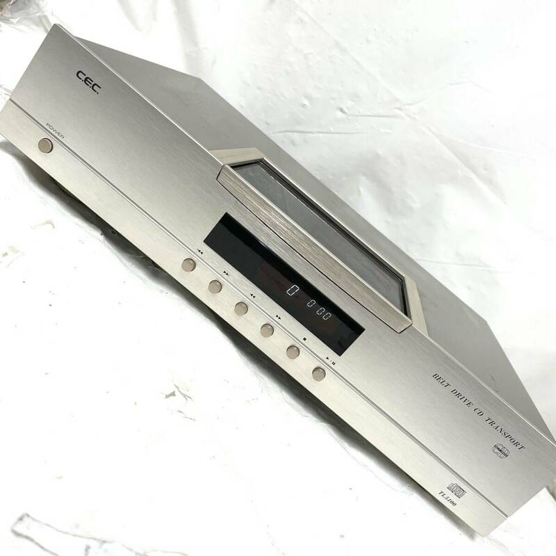 通電確認済 C.E.C. シーイーシー CEC BELT DRIVE CD TRANSPORT TL5100 オーディオ CD プレーヤー 04