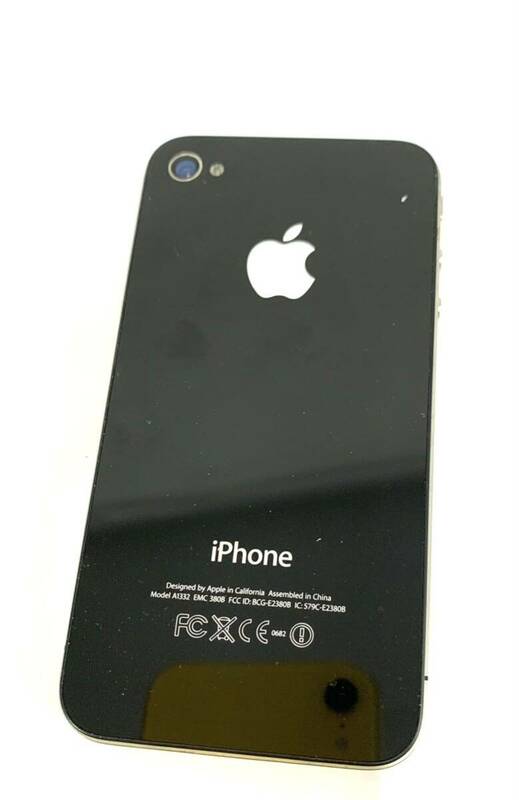 iPhone Apple スマートフォン スマホ iPhone4 電子機器 A1332 ブラック 現状品 充電器付属品無し カg