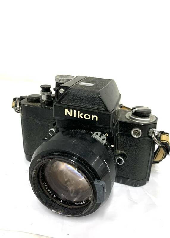 動作未確認 ニコン Nikon F2 NIKKOR 50m 1：1.4 フィルムカメラ 現状品 カ4