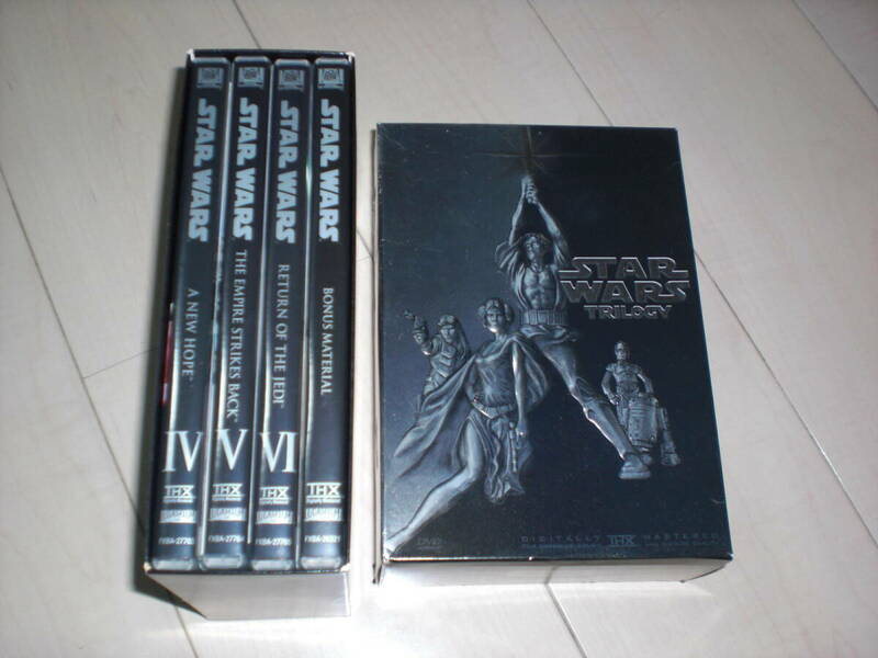 ☆STAR WARS/TRILOGY DVD-BOX(DVD4枚組)☆スターウォーズ トリロジー DVD-BOX