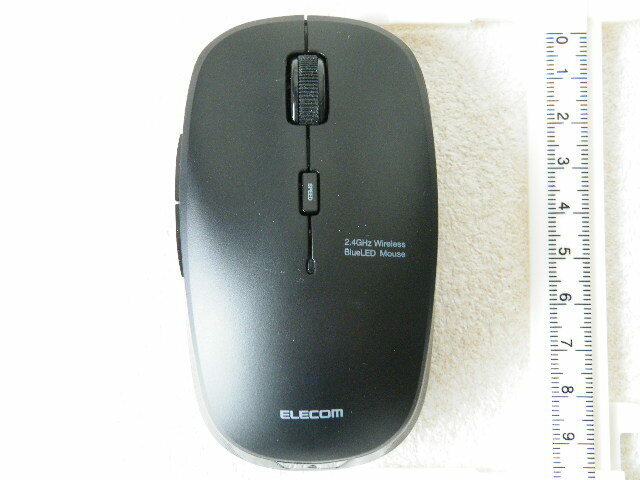 ＊＊＊☆★　ELECOM　2.4GHz ワイヤレス ブルーLED　マウス　M-BL21DB　SKBK