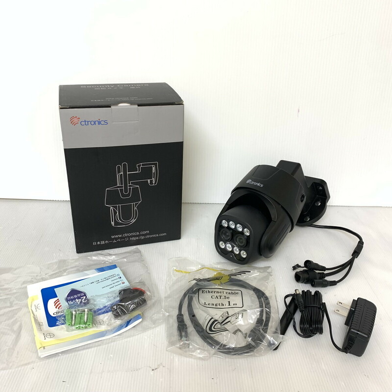 【未使用品】　防犯カメラ　セキュリティカメラ　屋外　CTIPC-650C　(M0611-6)