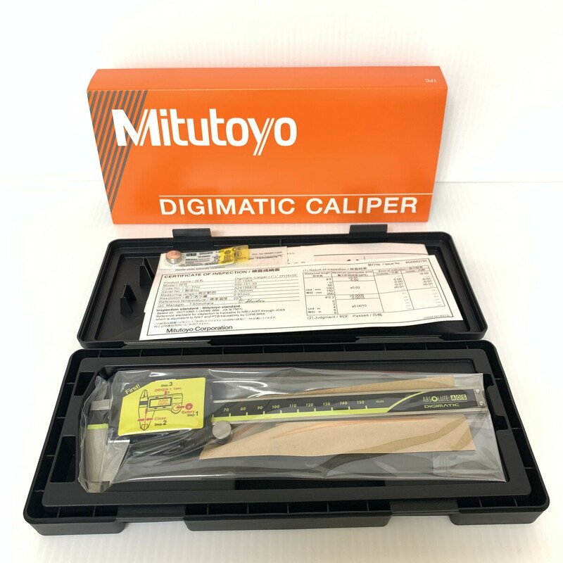 【未使用品】 ミツトヨ Mitutoyo デジタルノギス DIGIMATIC CALIPER CD-15AX(M0627-5)
