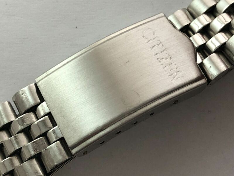 シチズン citizen 腕時計用 stainless steel ブレスレット ベルト ステンレスベルト バンド bracelet BRACELET CITIZEN 18㎜ メンズ
