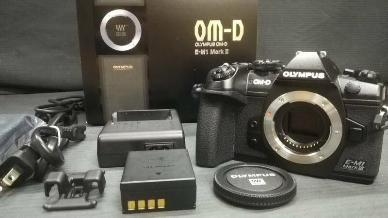 【動作品♪】OLYMPUS オリンパス OM-D E-M1 Mark Ⅲ ボディ 2037万画素 ミラーレス 一眼 カメラ/動作品