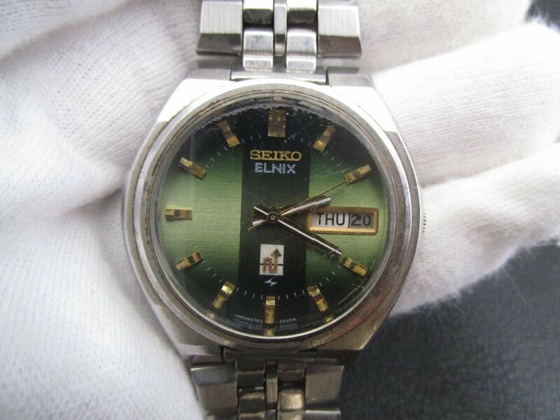 セイコー★SEIKO★ELNIX★動作未確認★H6819