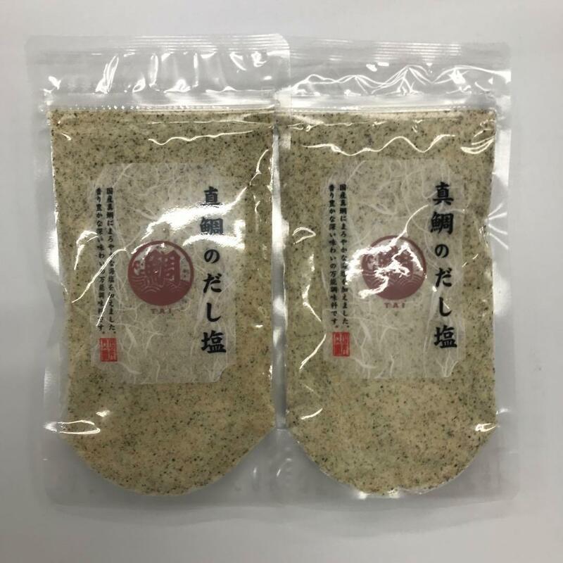 真鯛のだし塩　160g 2袋