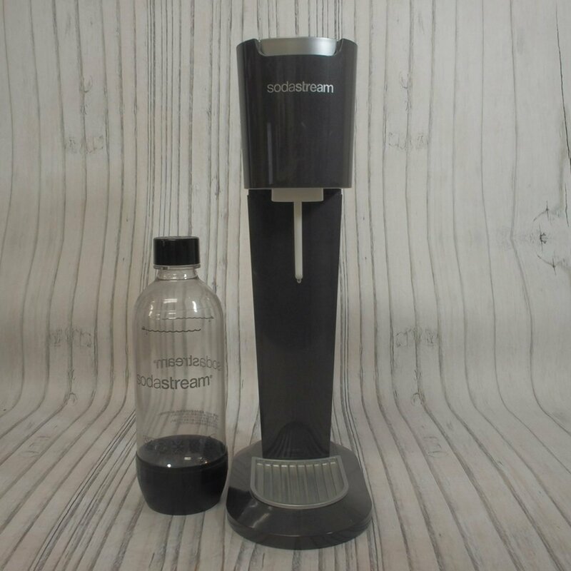 f002 KAIDAN 炭酸水メーカー sodastream ソーダストリーム 本体 ボトル ブラック系 ジャンク
