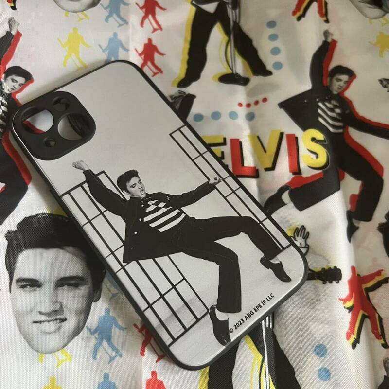 エルビスプレスリーelvis presley携帯　電話ケースiPhone13アイフォン監獄ロック50s ロカビリー パンク父の日