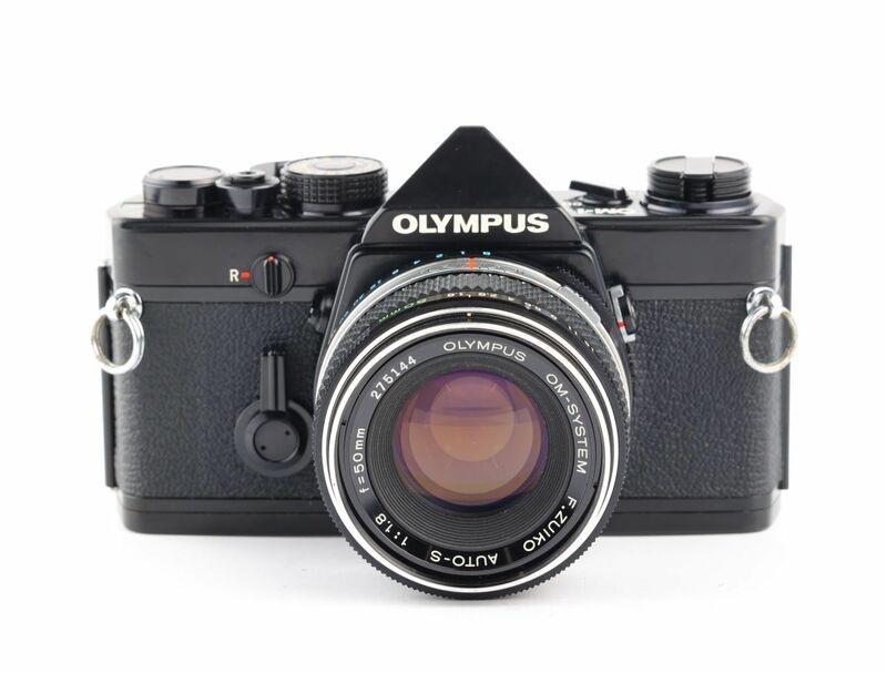 07298cmrk OLYMPUS OM-1N ＋ F.ZUIKO AUTO-S 50mm F1.8 標準レンズ MF一眼レフカメラ