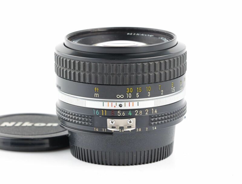 07329cmrk Nikon Ai NIKKOR 50mm F1.4 単焦点 標準レンズ Fマウント