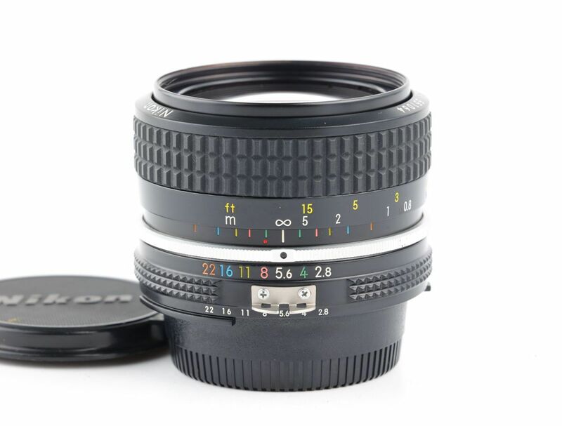07330cmrk Nikon Ai NIKKOR 28mm F2.8 単焦点 標準レンズ Fマウント