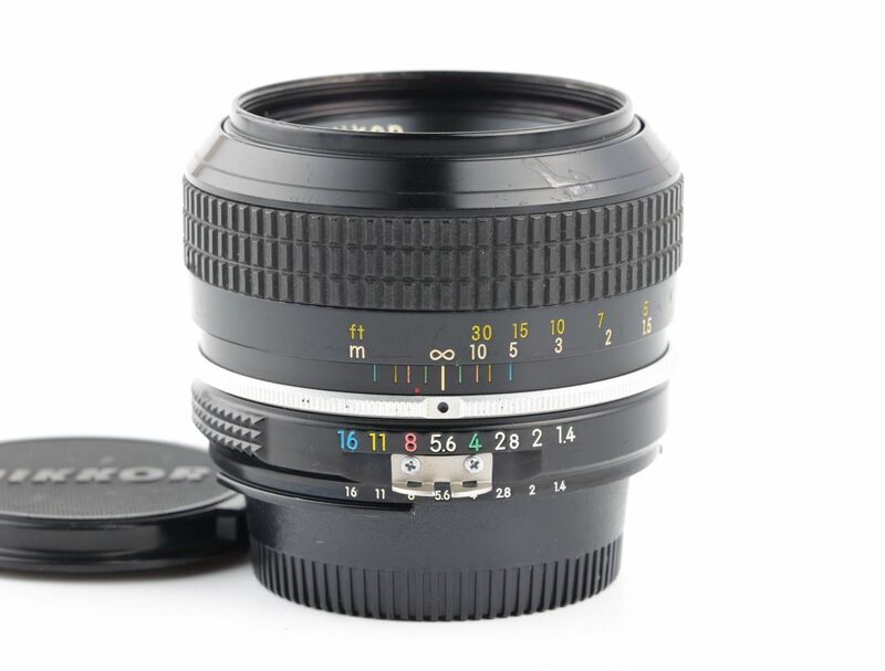 07335cmrk Nikon New NIKKOR 50mm F1.4 Ai改 単焦点 標準レンズ Fマウント