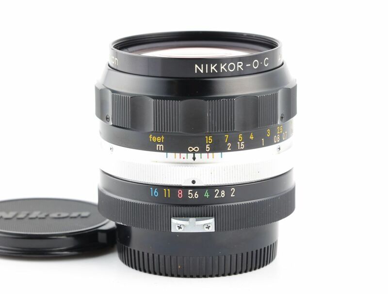07339cmrk Nikon NIKKOR-O.C Auto 35mm F2 非Ai 単焦点 広角レンズ Fマウント