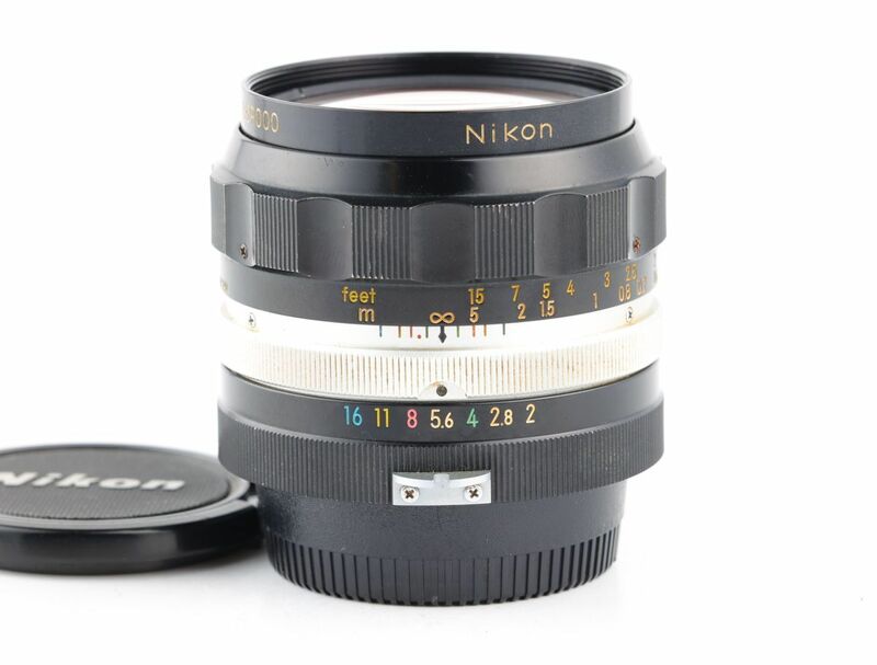 07027cmrk Nikon NIKKOR-O.C Auto 35mm F2 非Ai 単焦点 広角レンズ Fマウント