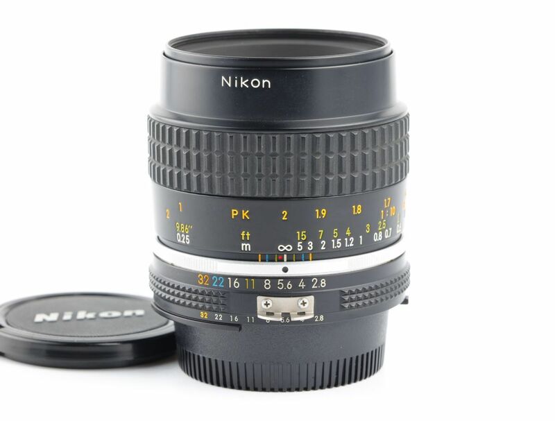 07016cmrk Nikon Micro-NIKKOR 55mm F2.8 Ai-S 単焦点 マクロレンズ Fマウント