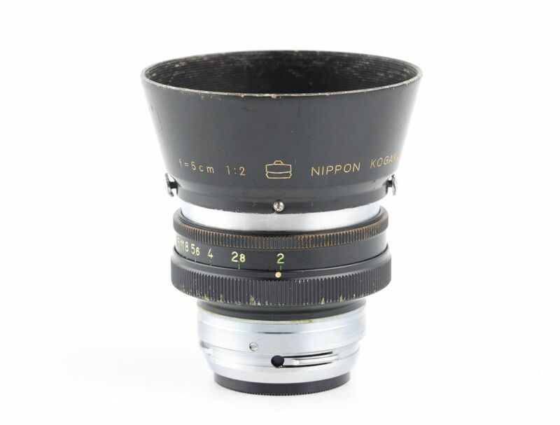 07455cmrk Nikon NIKKOR-H.C 5cm F2 単焦点 標準レンズ 富士山マーク レンズフード Sマウント