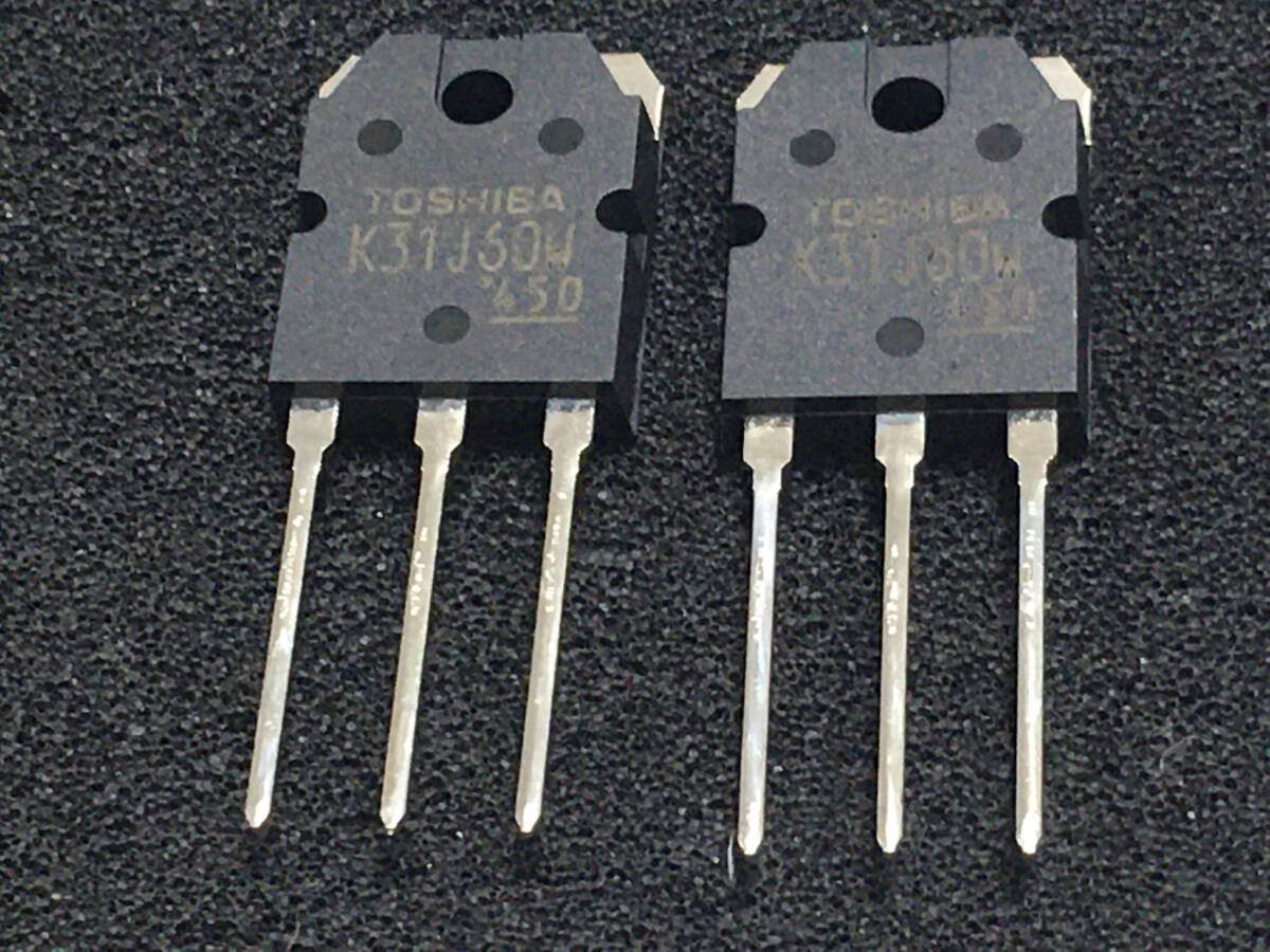 東芝　パワーMOSFET　TK31J60W　600V　30.8A　1個