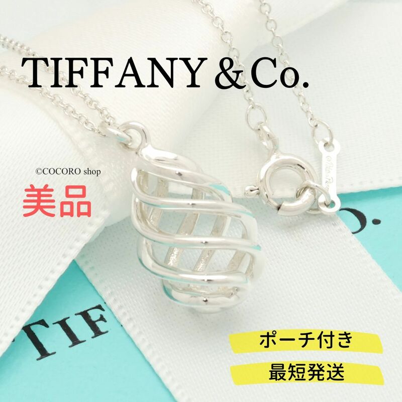 【美品】ティファニー TIFFANY＆Co. ヴェネチア ルーチェ ドロップ パロマピカソ ネックレス AG925