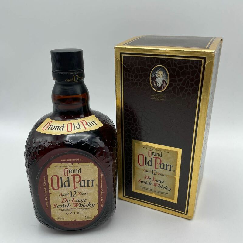 ★ 未開封Grand Old Parr オールド パー 12年スコッチウィスキー 750ml NO.749335