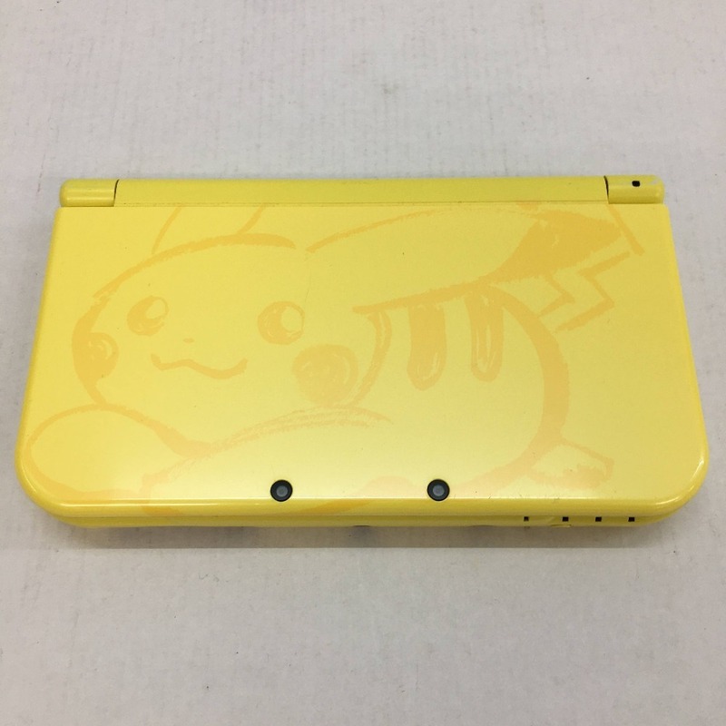 05w00203 ★1円~ 【New 3DSLL】 任天堂 New ニンテンドー 3DSLL 本体のみ ピカチュウ イエロー ＊動作不良＊ ゲームハード ◎ジャンク品◎