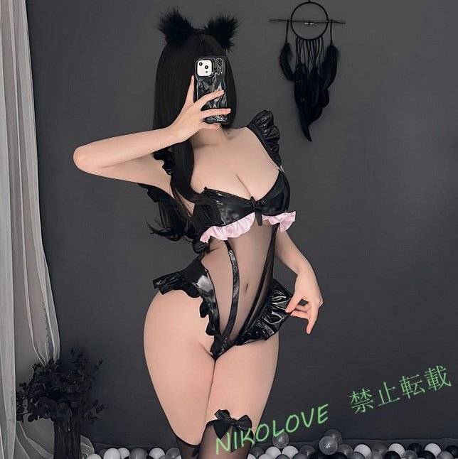 超セクシー*エナメル*光沢*悩殺*シースルー*ハイレグ*特殊形状*レオタード*ベビードール*ナイトウェア*レースクイーン*コスプレ衣装LE190
