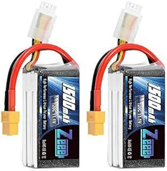 ゼエエ Zeee 11.1V 120C 1500mAh 3S lipo battery リポバッテリー XT60プラグ付き ラジコ