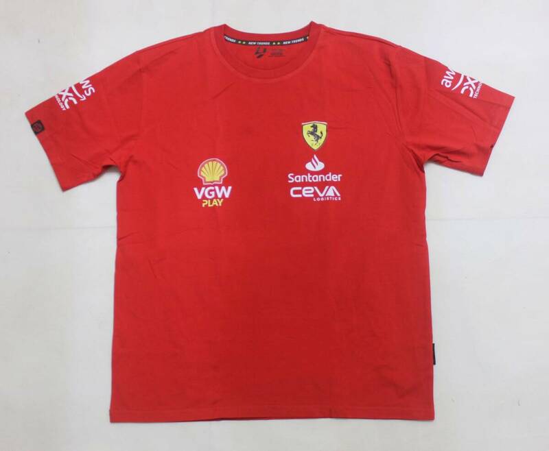 新品F1チームFerrari　TシャツアメリカXLサイズ