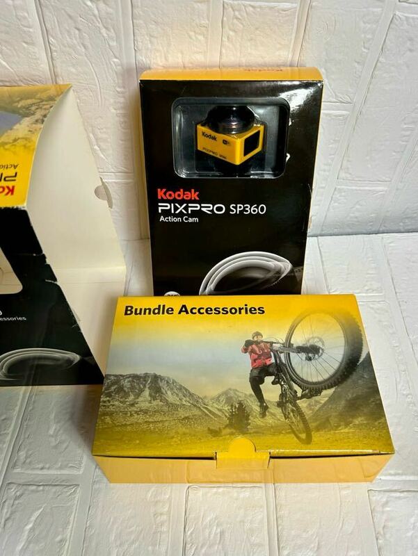 Kodak PIXPRO SP360 Action Cam with Explorer Accessories 未使用　送料無料