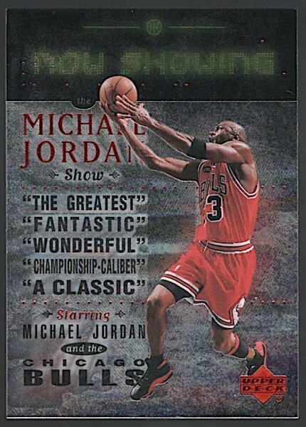 99-00 Upper Deck Now Showing Michael Jordan
