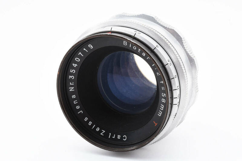 ★☆希少良品★ M42 Carl Zeiss Jena Biotar F2 58mm ツァイス ビオター 赤T #240549