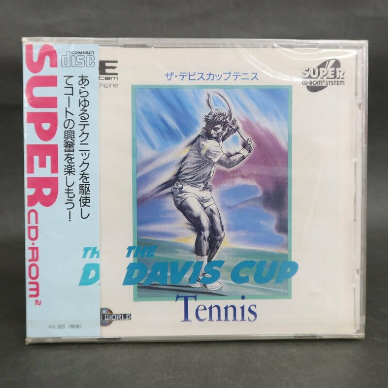 【GA719】（未使用品）ザ・デビスカップテニス【PCエンジン】【SUPER CD・ROM2】