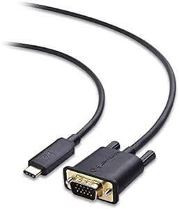 Cable Matters USB-C VGA 変換ケーブル 1.8m USB C VGA USB Type C VGA 変換ケー
