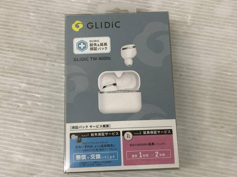 GLIDiC ワイヤレスイヤホン TW-4000s-WH [ホワイト] 未開封品 sykdn075968