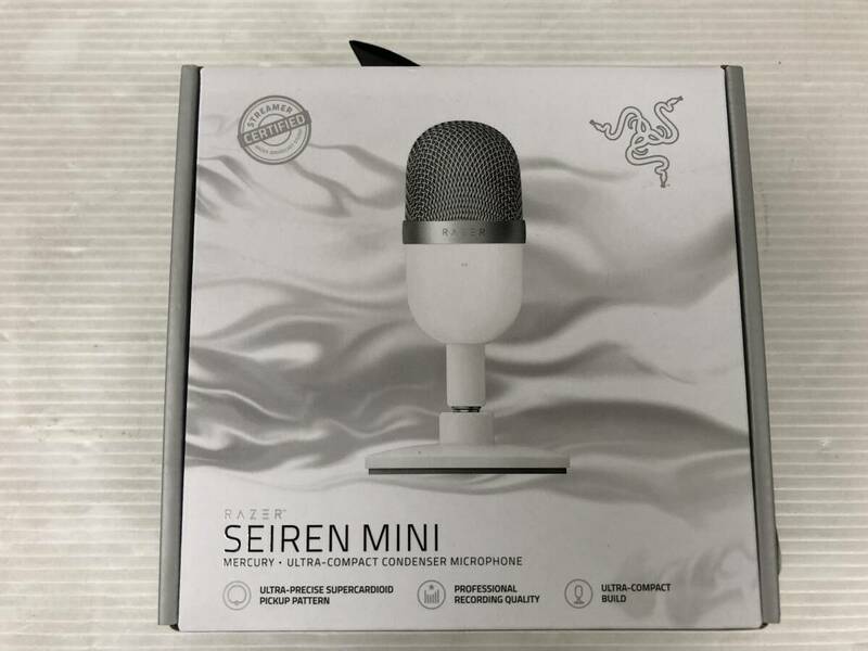 Razer レーザー SEIREN MINI コンデンサーマイク 中古品 syavk075974