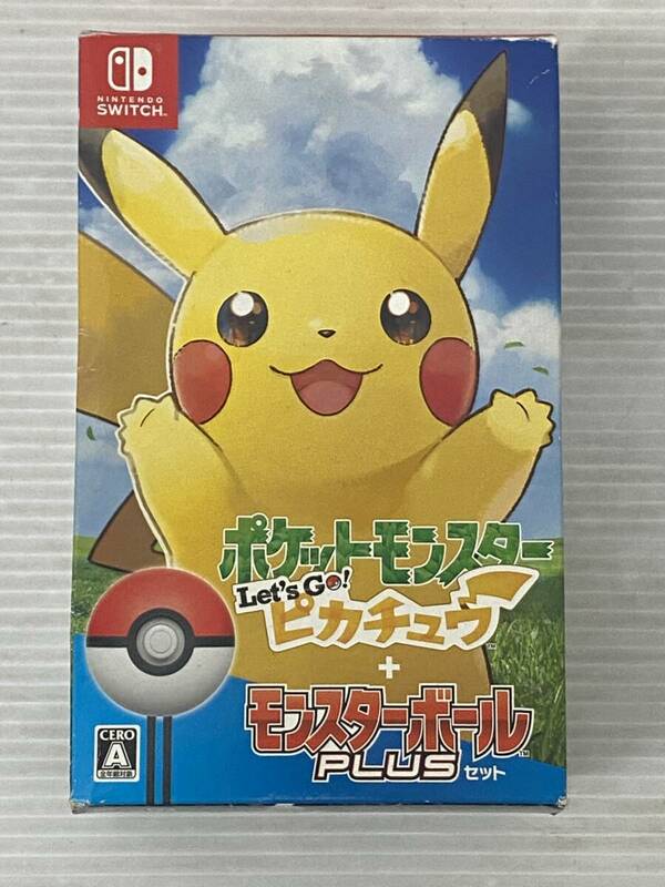 ポケットモンスター Let's Go! ピカチュウ モンスターボール Plusセット [Nintendo Switch] 中古品 sysw075730