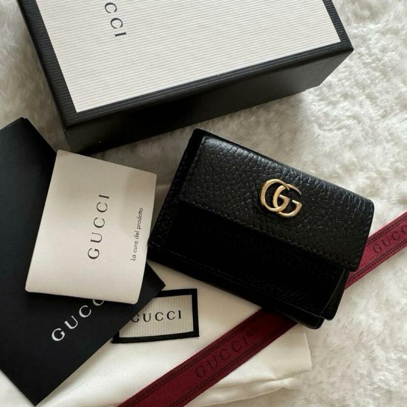 【限定価格】 232 GUCCI グッチ 3つ折り 財布 ミニ財布