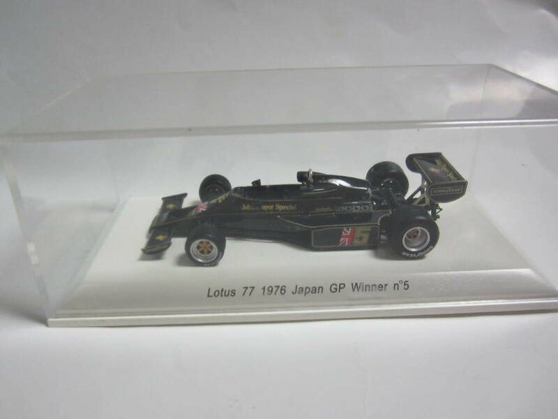 即決 Reve レーヴ 1/43 ロータス 77 フォード №5 1976年日本GP優勝 マリオ・アンドレッティ JPS仕様