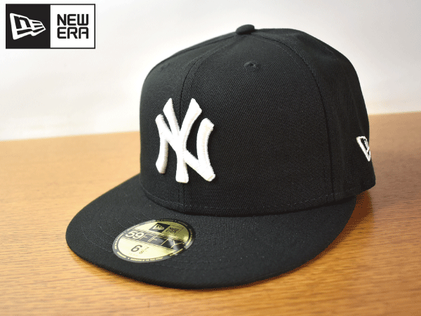 1円スタート!【未使用品】(6-7/8 - 54.9cm) 59FIFTY NEW ERA MLB NEW YORK YANKEES ヤンキース ニューエラ キャップ 帽子 K13