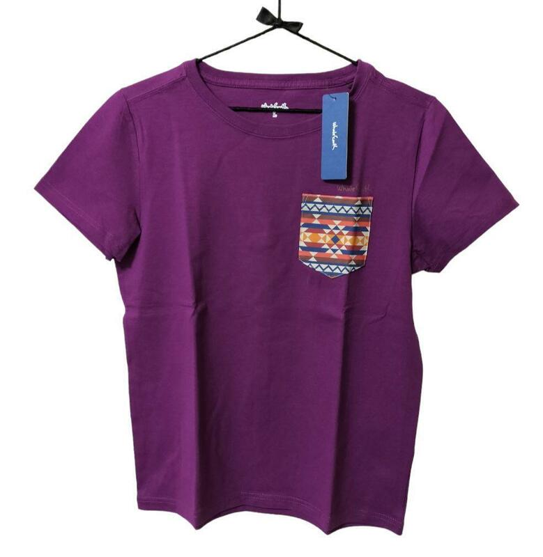 【新品】Whole Earth W's NAVAJO POCKET T L 紫