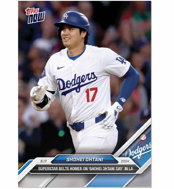 【24時間限定販売】Topps now 202 5/17大谷翔平の日 13号ホームランカード05