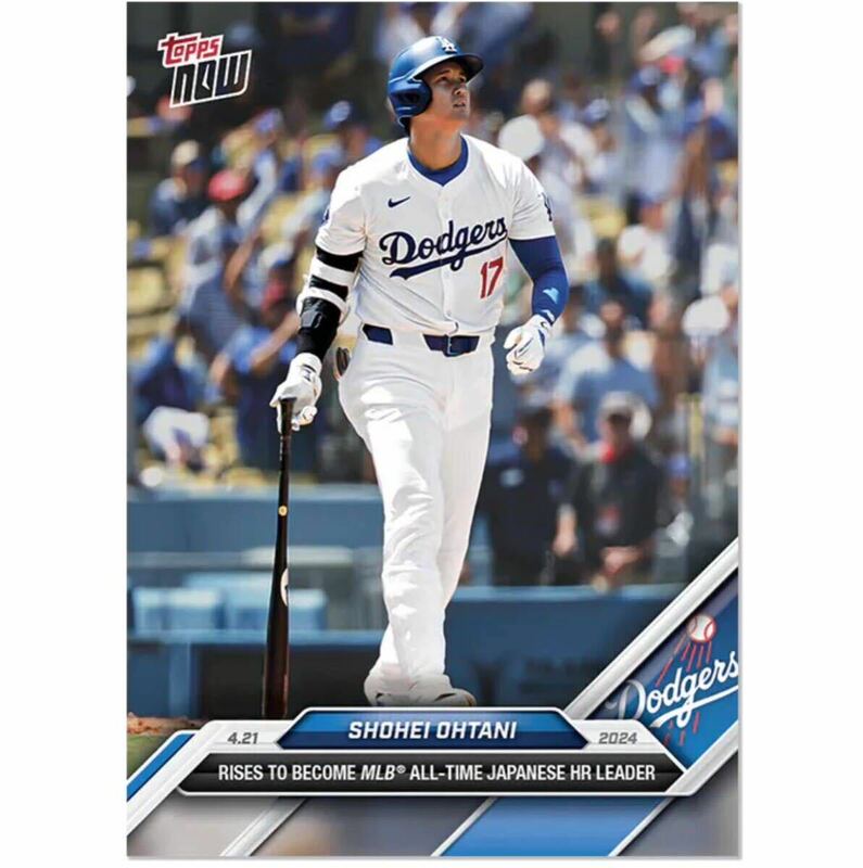 【24時間限定発売】Topps now 大谷翔平 日本人メジャー最多176号ホームランカード#106 02