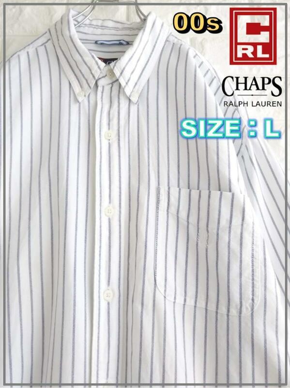 CHAPS チャップス ラルフローレン ワンポイントロゴ BD シャツ　3673