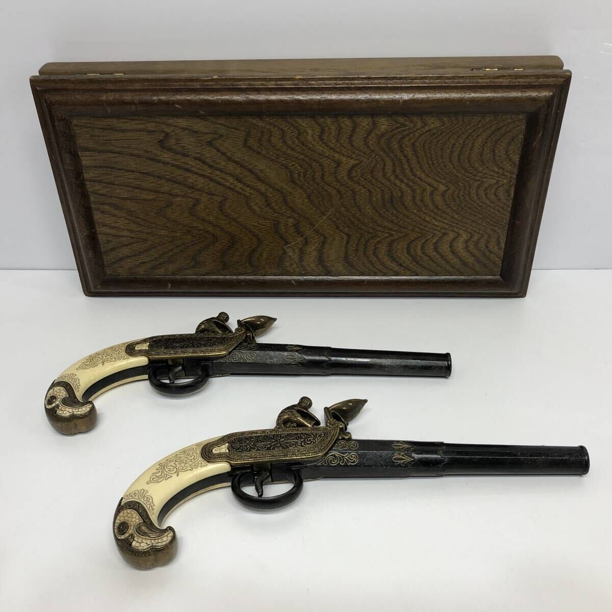 ●古式銃 2点セット 木箱付き アンティーク M1644