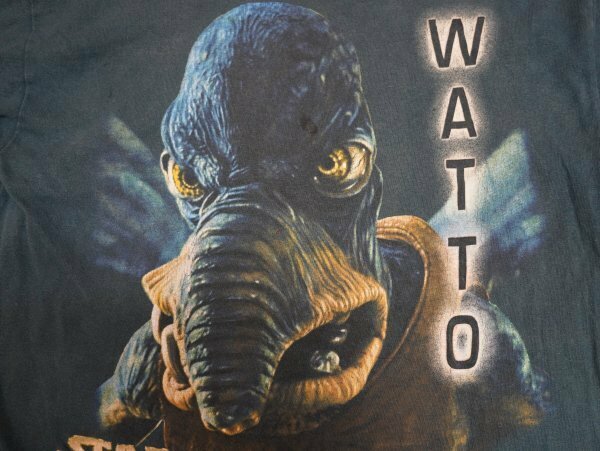 スターウォーズ　ワトー　WATTO　ビンテージTシャツ。90s 。激レア　STAR　WARS。