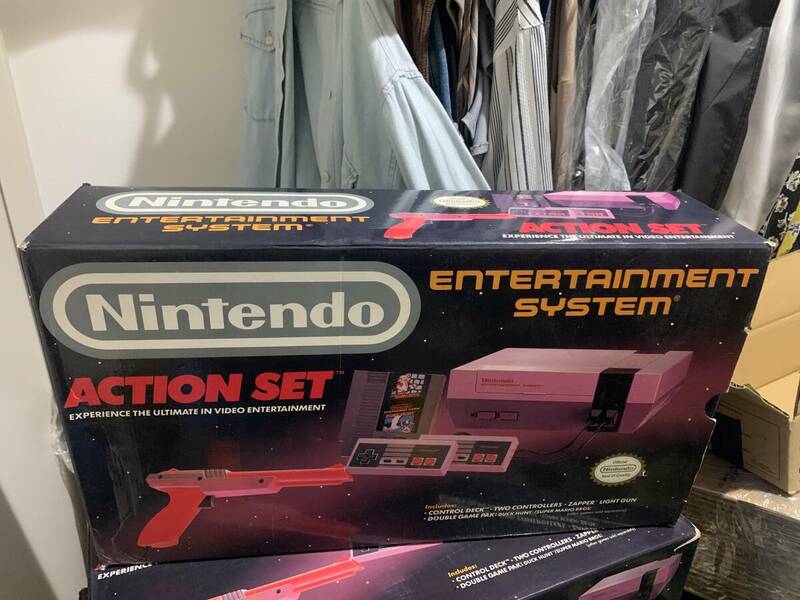 NES 箱の状態確認 Check the condition of the box