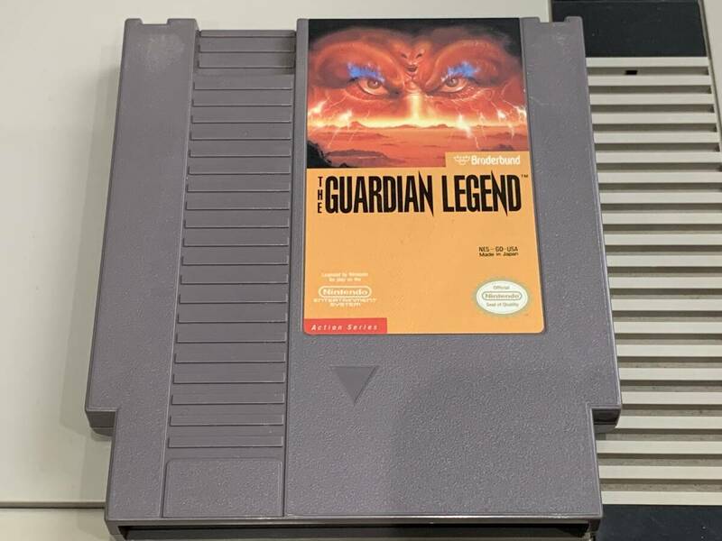 中古 NES THE GUARDIAN LEGEND ガーディック外伝 北米版 海外 ファミコン
