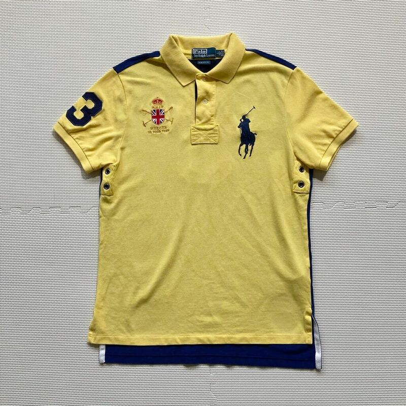 Polo by Ralph Lauren ラルフローレン CUSTOME FIT MERCER ポロシャツ 半袖 L