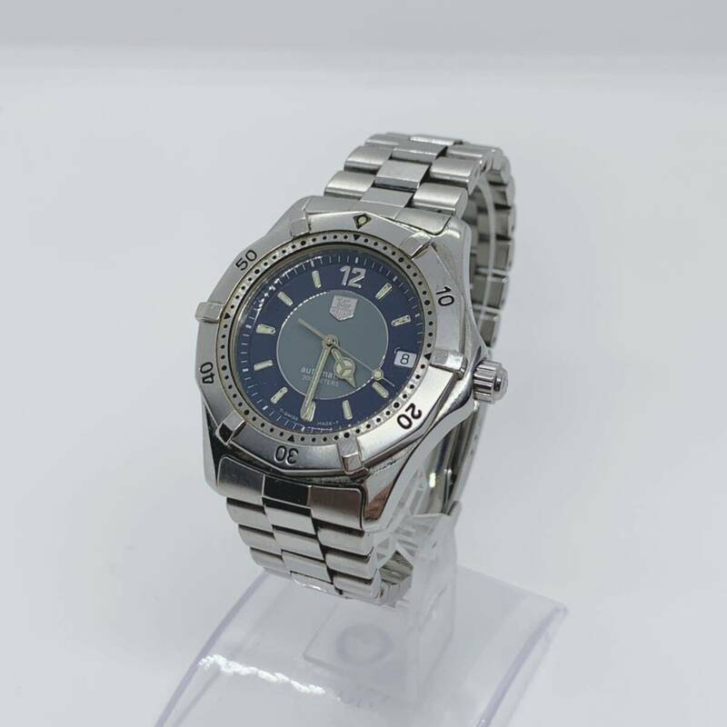 タグホイヤー TAG HEUER WK2114 腕時計 自動巻 200M メンズ 青文字盤 限定モデル 稼働品 ジャンク